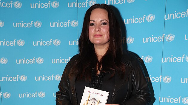 Jitka �van�arová hrd� spolupracuje s Unicefem.