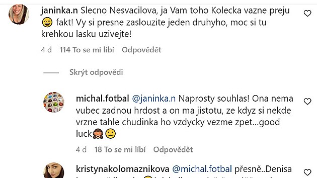 Denisa Nesvailová schytává na Instagramu obrovskou vlnu hejtu.