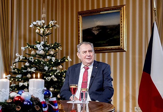 Prezident Miloš Zeman přednesl svůj poslední projev.
