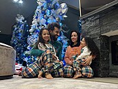 Mohamed Salah oslavil s rodinou Vánoce.