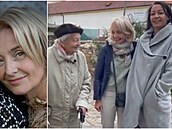 Veronika ilková s maminkou Olgou a dcerou Agátou Hanychovou na výlet do...