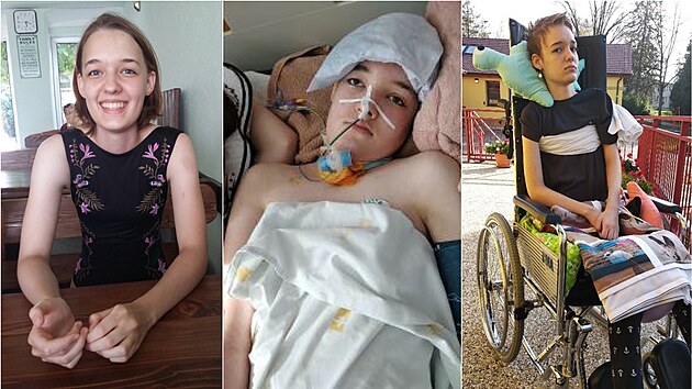 Monika byla usm�vavá dívka. Pak jí léka�i na�li na mozku dva nádory.
