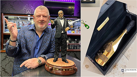 Ivo Rittig dostal k narozeninám figurku kmotra a šampaňské za deset tisíc!