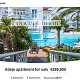 Dvoupokojový apartmán na Tenerife pořídíte do tří milionů korun. Může vás ale...