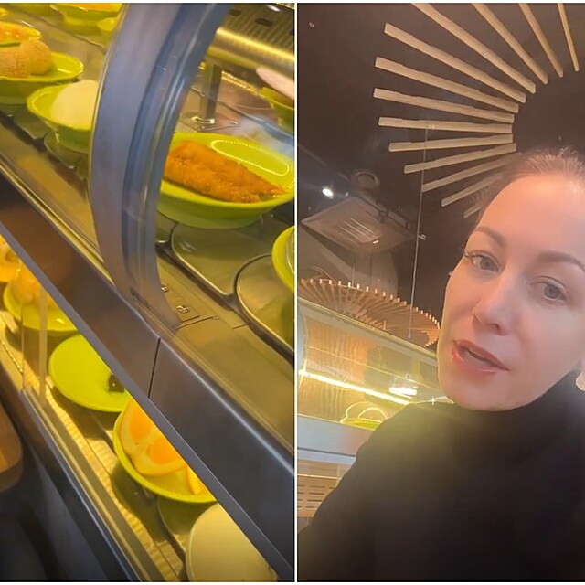 Agta Hanychov po zpalu plic vyrazila na sushi.