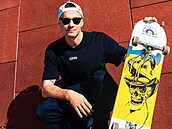 Skateboardista Maxim Habanec
