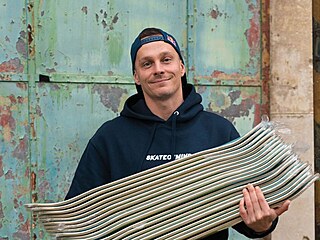 Skateboardista Maxim Habanec