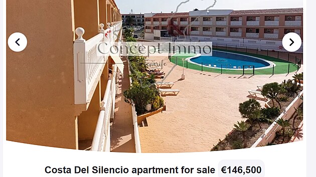 Bydlet na Tenerife podobn jako Alice Bendová mete u za 3,5 milionu korun.