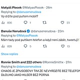 Danuše Nerudová měla během debaty mobil a pod stolem tweetovala?
