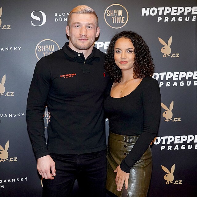 David Kozma s partnerkou Sarah