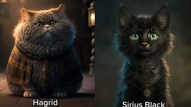 Hagrid a Sirius