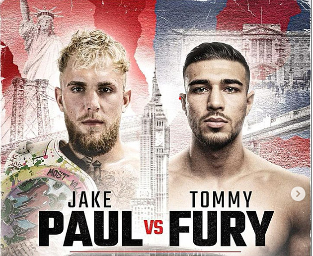 Jake Paul a Tommy Fury
