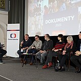 Programový ředitel ČT Milan Fridrich na tiskové konferenci představil nové...