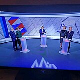 V prezidentské debatě na Nově dostaly prostor i manželky obou kandidátů.