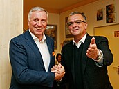 Mirek Topolánek a Miroslav Kalousek