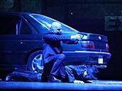 V muzikálu The Bodyguard hraje Hynek ermák roli Franka jako Kevin Costner ve...
