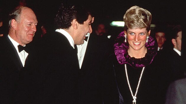 Kí Diana vynesla teba na charitativní gala v roce 1987,