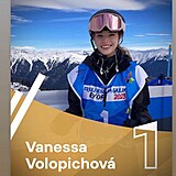 Vanessa Volopichová ukořistila zlato.