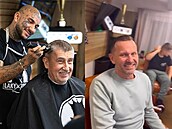 Po Andreji Babiovi se nechal u Lakyho v barbershopu ostíhat i Jaromír Soukup.