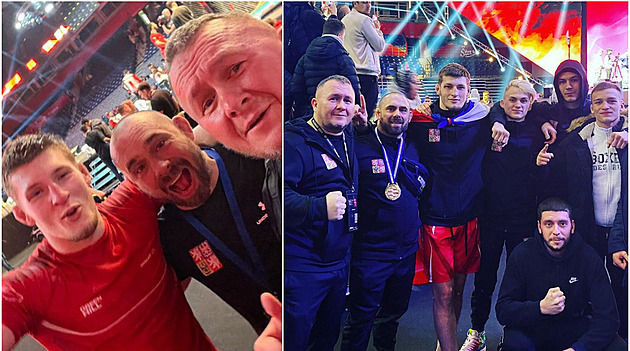 Tagir Machmudov se stal amatérským mistrem svta v MMA. Jeho trenér Josef...