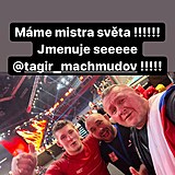 Tagir Machmudov se stal svtovm ampionem v amatrskm MMA.