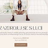 Lucie Vonchitzki pakov lk k estitdennmu studiu. Semin Zazdrojuj se s...