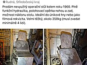 Sonnleitner nabízí na Facebooku staro�itný opera�ní st�l