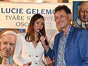 Lucie Gelemová zahájila svou výstavu na ikovské vi.