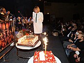 Pavlína Filipovská na oslav 80. narozenin v roce 2021