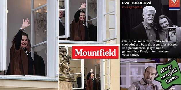 Účast na inauguraci a reklama na Mountfield se Evě Holubové vrátily jako...