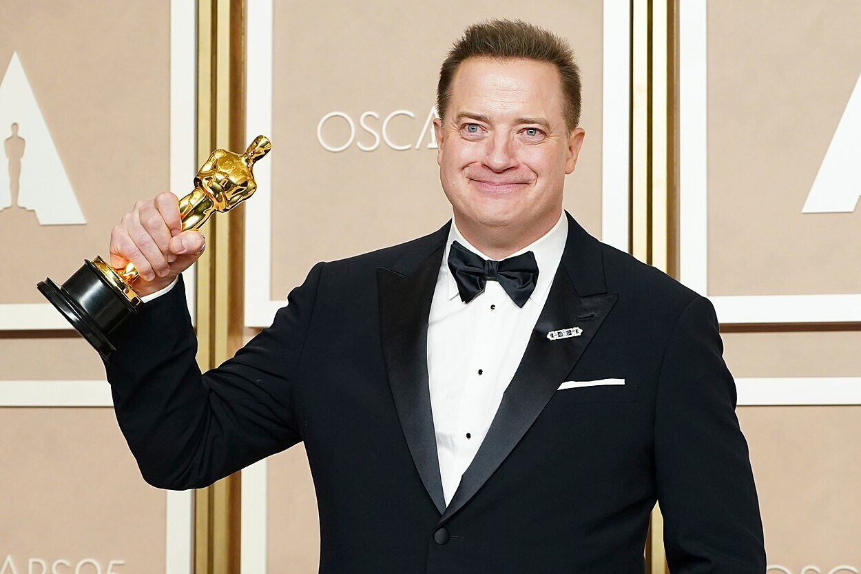 Herec Brendan Fraser se postaral a letonm pedvn Oscar o skuten...