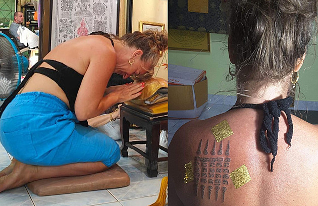 Sandra Pogodová popsala zážitek z tetování, proces provázela obrovská bolest.