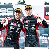 Kalle Rovanper se loni stal historicky nejmladm ampionem WRC. Naviguje jej...