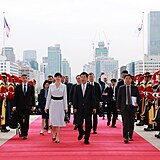 Česká delegace v čele s Markétou Pekarovou v Jižní Koreje