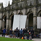Filmaři Koruny na univerzitě v St Andrews