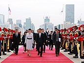 eská delegace v ele s Markétou Pekarovou v Jiní Koreje