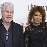 Herec Ron Perlman s bvalou manelkou Opal