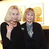 Jitka Molavcov a Olga Sommerov na premie dokumentu Klaunka