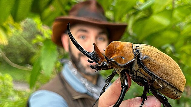 Youtuber Coyote Peterson se nechal kousnout obm broukem