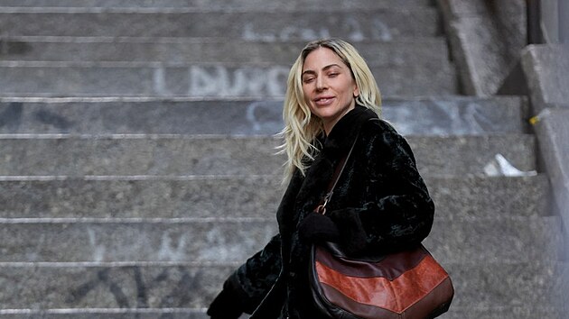 Lady Gaga na legendárních Jokerových schodech