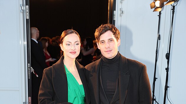 Ceny And�l si nenechal ujít ani moderátor �estmír Strakatý se svou pohlednou...