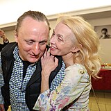 Veronika Žilková s Lukášem Pavláskem