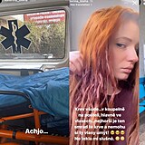 Kateina Blhov skonila na ambulanci.