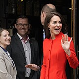 Kate a William ve tvrti Soho v restauraci Dog and Duck