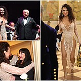 Sisa Sklovsk coby Cher byla jednou z hvzd narozeninovho koncertu Felixe...