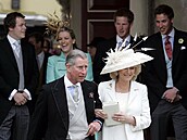 Civilní s�atek Charlese a Camilly.