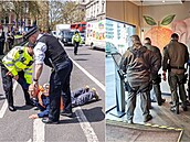 Britská policie se bojí demonstrant, kteí chtjí zneuít korunovaci krále...