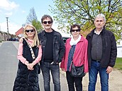 Veronika ilková strávila svátení víkend s Josefem Holomáem a jeho bratrem.