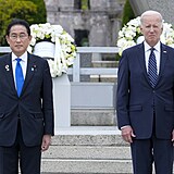 Fumio Kiida a Joe Biden