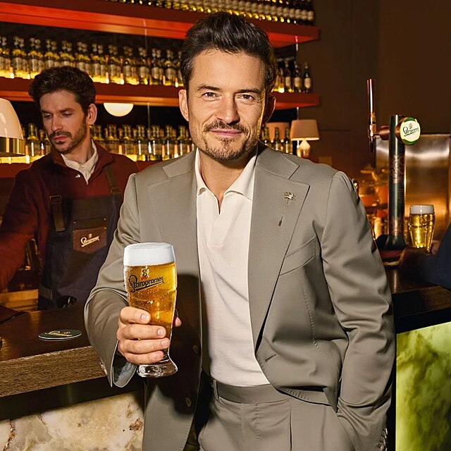 Orlando Bloom si �esk� pivo obl�bil natolik, �e se stane ambasadorem...